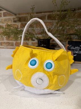 Pottery Barn Kids Puffer Fish Halloween Treat Bag